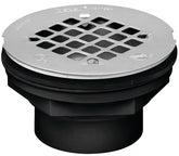 Oatey 42093 Shower Drain, ABS, Black, For: 2 in SCH 40 DWV Pipes